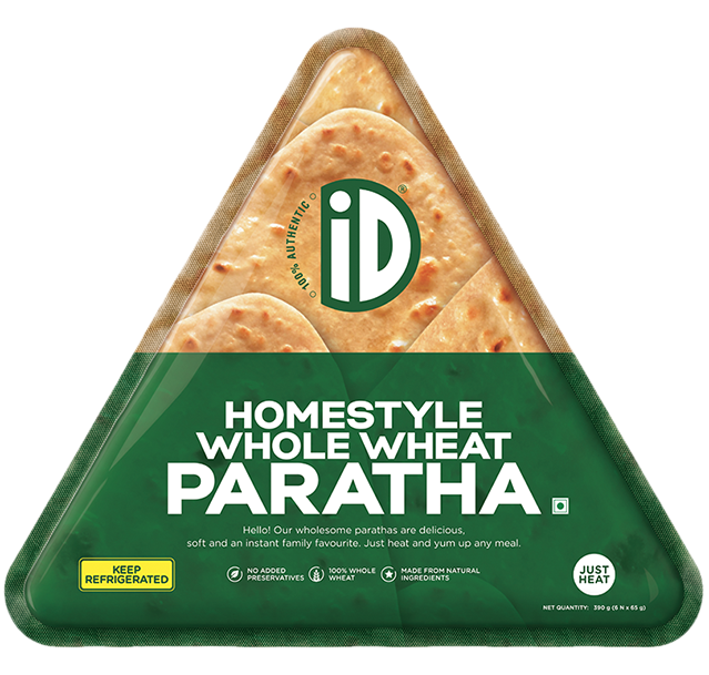 Homestyle Wheat Paratha- FOP 639 x 609