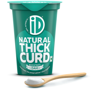 Natural Thick Curd - iD Fresh Food